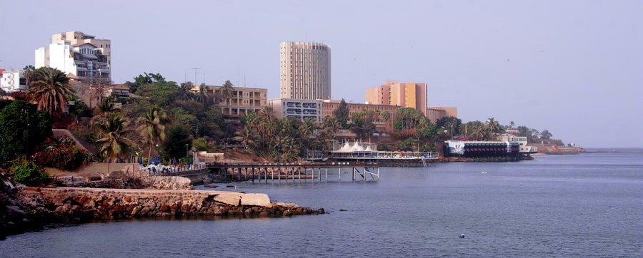 Vue sur Dakar